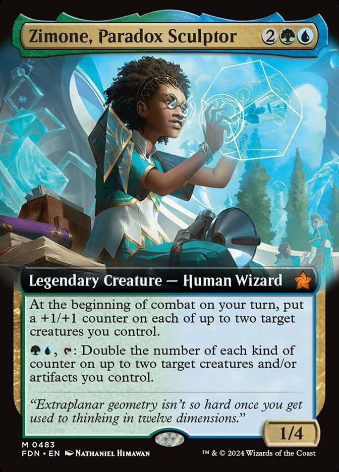Zimone, Paradox Sculptor (Foundations) 
