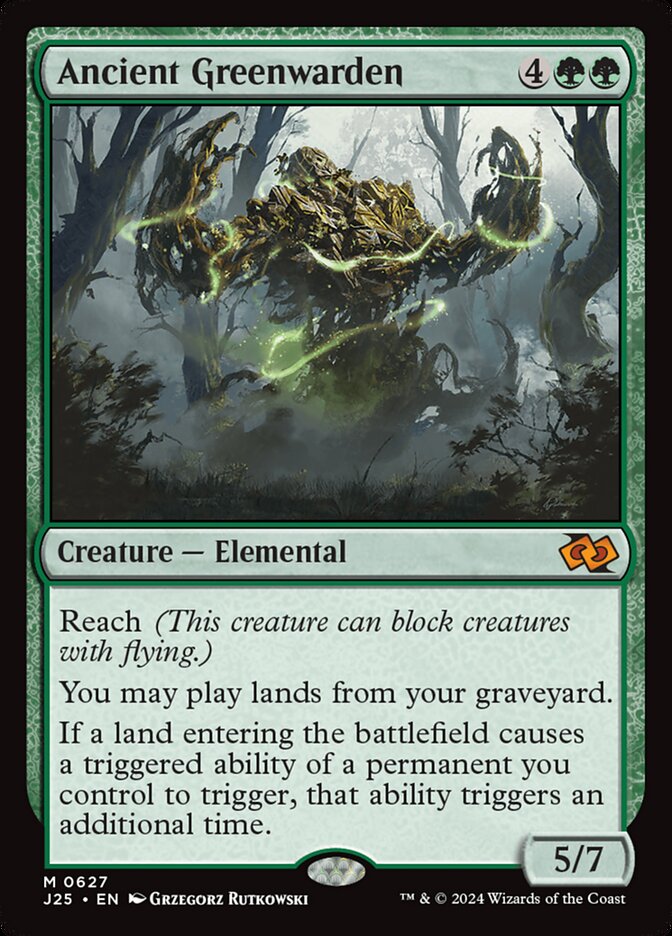 Ancient Greenwarden (Foundations Jumpstart) 