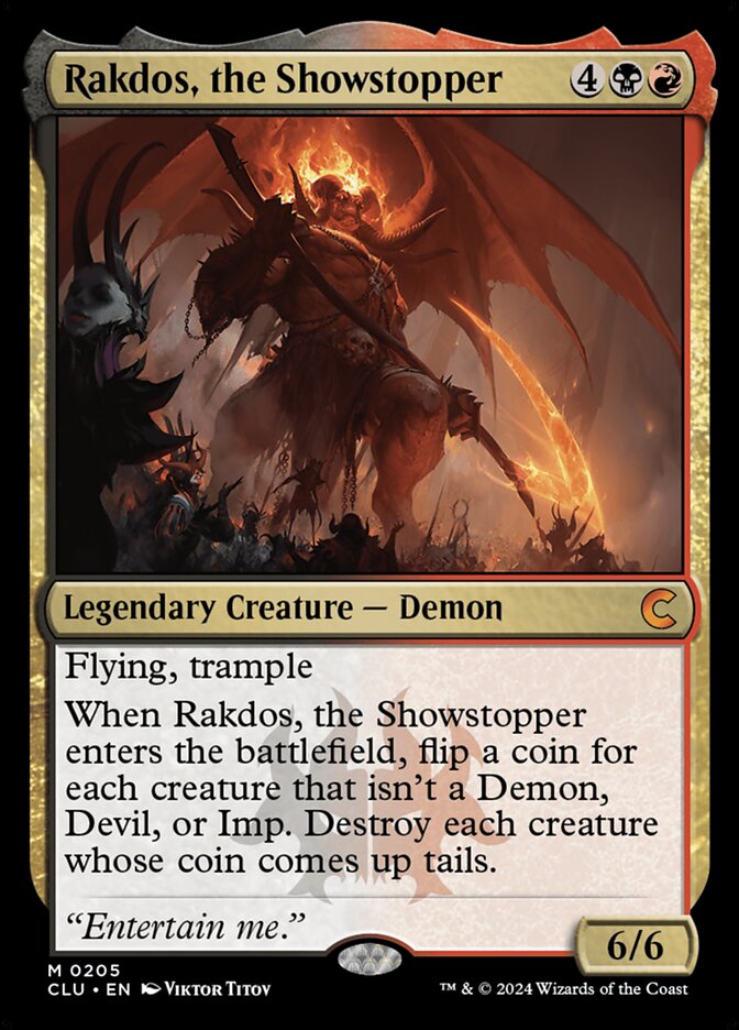 Rakdos, the Showstopper (Ravnica: Clue Edition) 