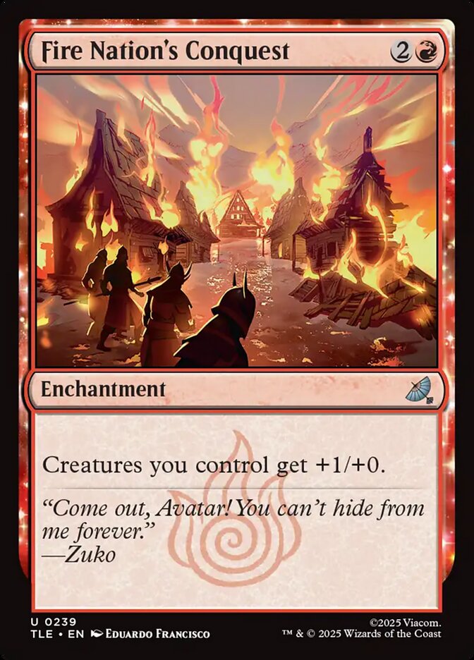 Fire Nation's Conquest (Avatar: The Last Airbender: Eternal-Legal)  - Foil