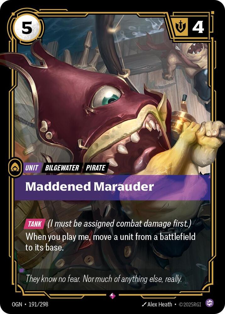 Maddened Marauder (Origins)  - Foil