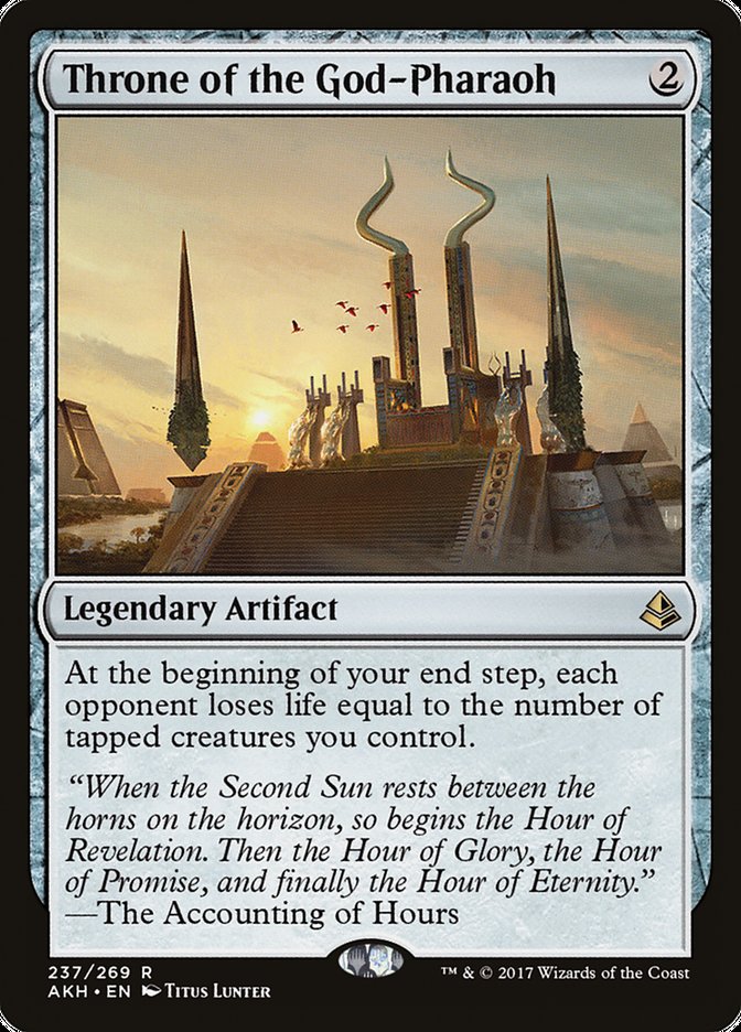 Throne of the God-Pharaoh (Amonkhet)  - Foil