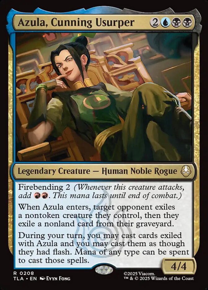 Azula, Cunning Usurper (Avatar: The Last Airbender)  - Foil