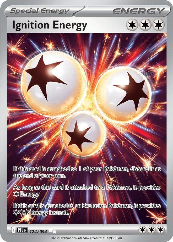 Ignition Energy 124/094 (ME02: Phantasmal Flames)  - Holofoil