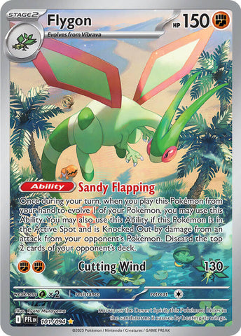 Flygon 101/094 (ME02: Phantasmal Flames)  - Holofoil