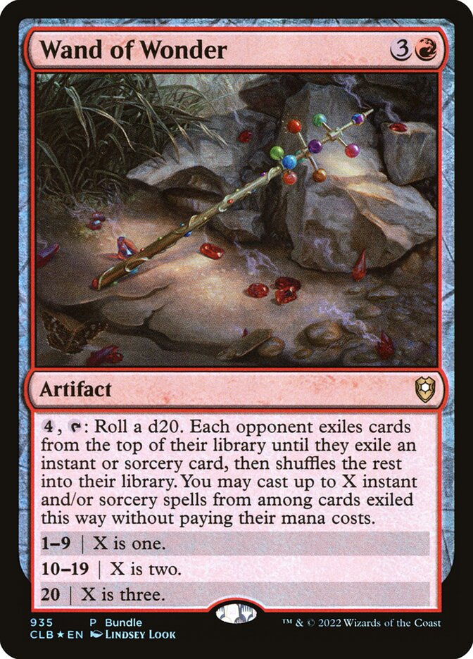 Wand of Wonder (Unique and Miscellaneous Promos)  - Foil