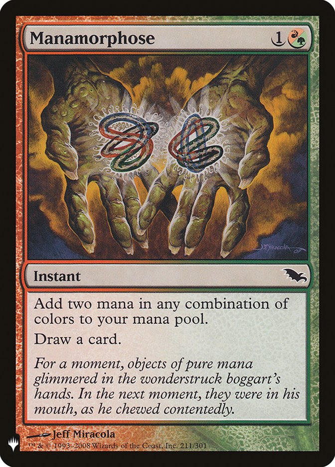 Manamorphose (The List Reprints) 