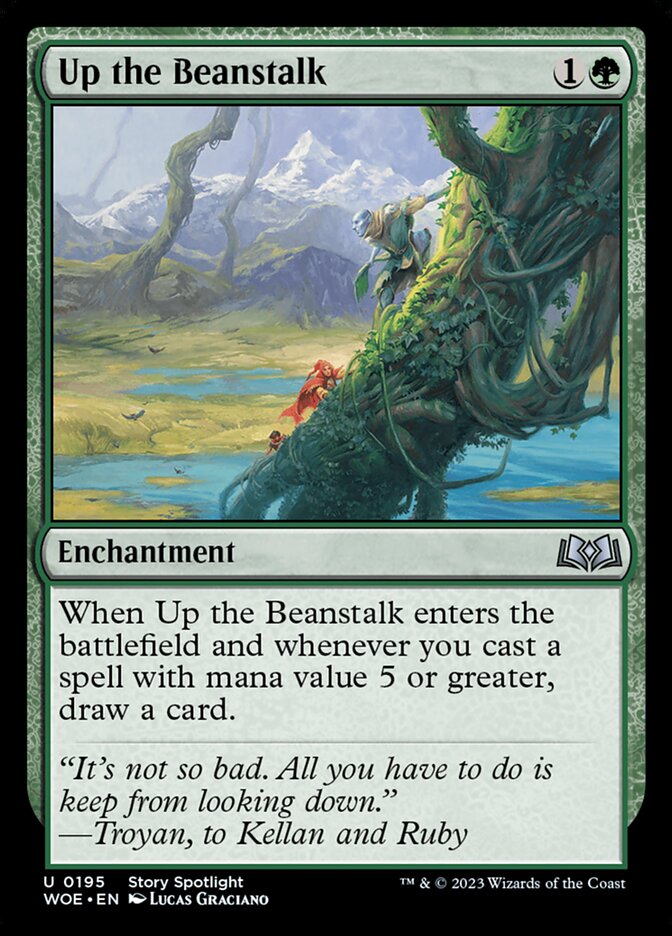 Up the Beanstalk (Wilds of Eldraine) 