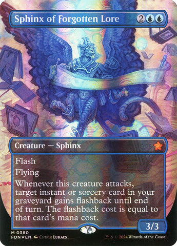 Sphinx of Forgotten Lore (Foundations)  - Foil