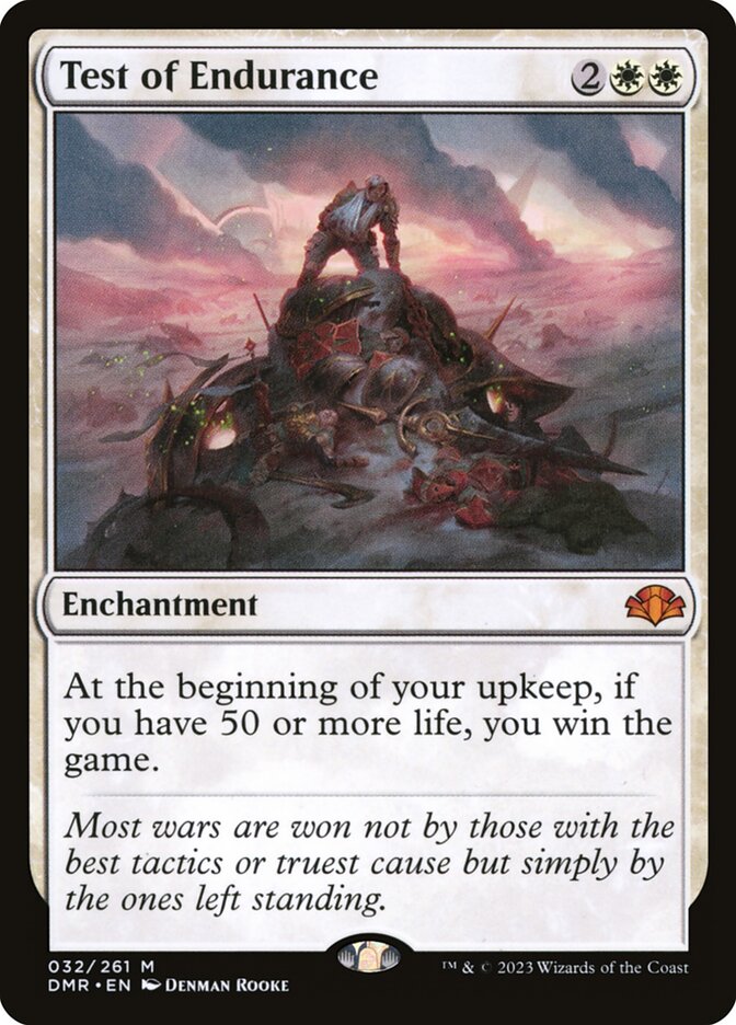 Test of Endurance (Dominaria Remastered)  - undefined