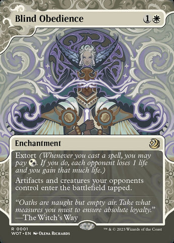 Blind Obedience (Wilds of Eldraine: Enchanting Tales)  - Foil