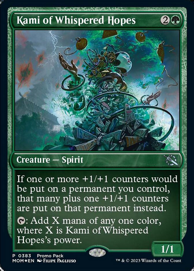 Kami of Whispered Hopes (Promo Pack: March of the Machine)  - Foil