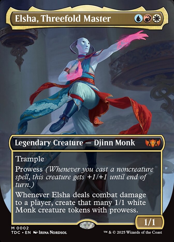 Elsha, Threefold Master (Commander: Tarkir: Dragonstorm) 
