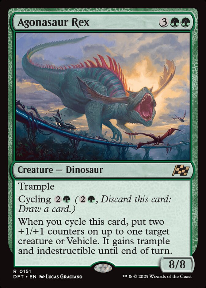 Agonasaur Rex 151/291 (Aetherdrift) 