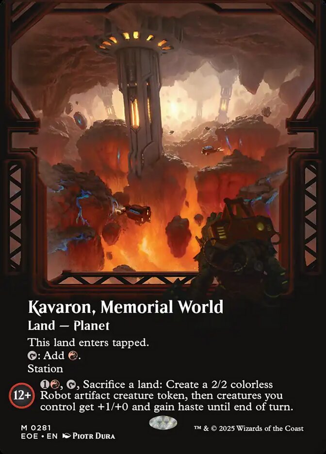 Kavaron, Memorial World (Edge of Eternities) 