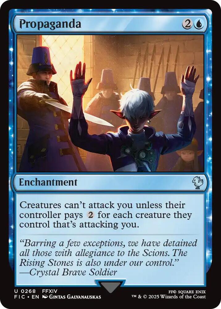 Propaganda  268 (Commander: FINAL FANTASY)  - Surge Foil
