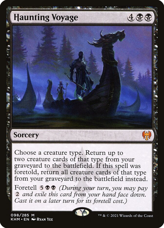 Haunting Voyage (Kaldheim)  - Foil