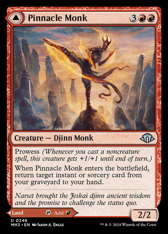 Pinnacle Monk 246 (Modern Horizons 3)  - Foil