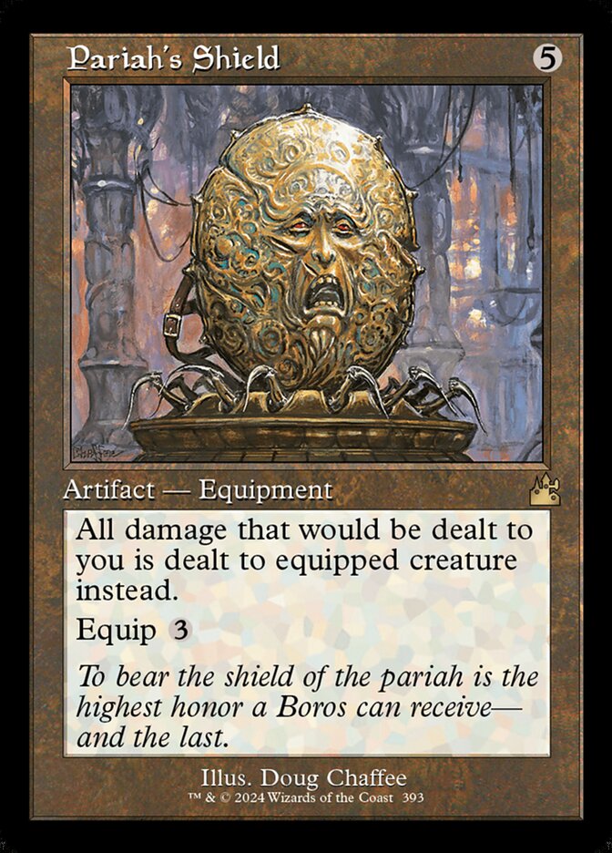 Pariah's Shield 393/291 (Ravnica Remastered)  - Retro