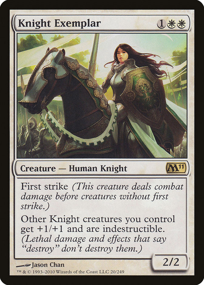 Knight Exemplar 20/249 (Magic 2011 (M11)) 