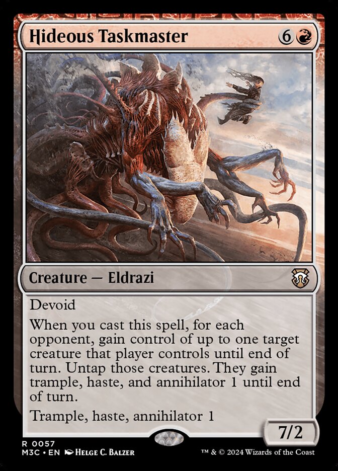 Hideous Taskmaster (Commander: Modern Horizons 3) 
