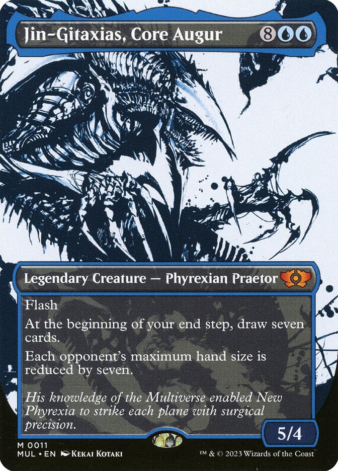 Jin-Gitaxias, Core Augur 11 (March of the Machine: Multiverse Legends)  - Borderless