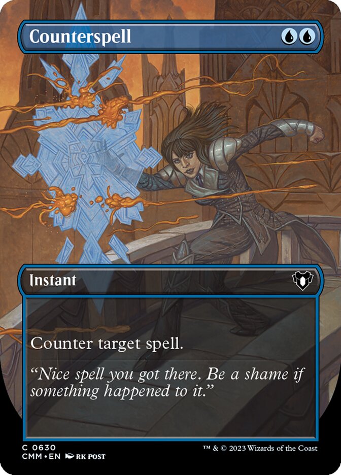 Counterspell (Commander Masters)  - Foil