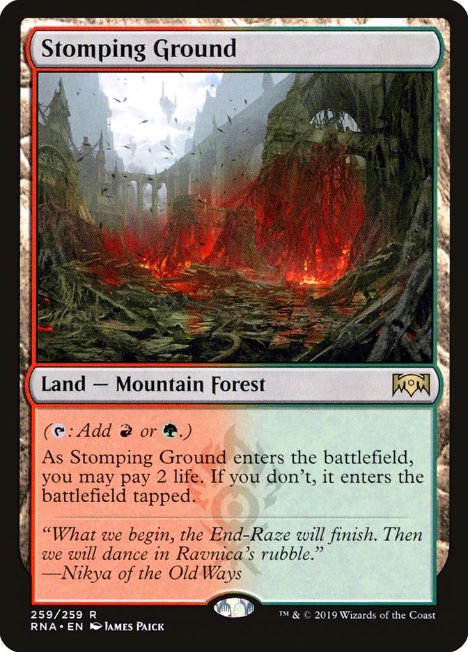 Stomping Ground (Ravnica Allegiance) 