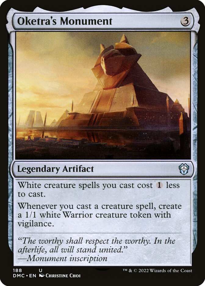 Oketra's Monument (Commander: Dominaria United) 