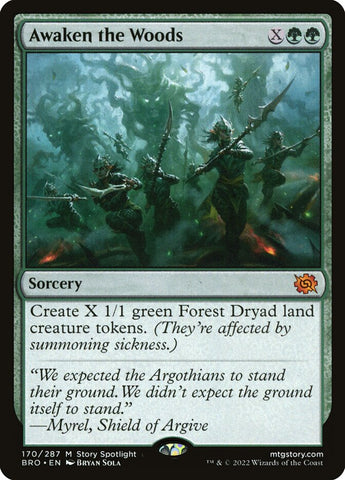 Awaken the Woods (The Brothers' War) 