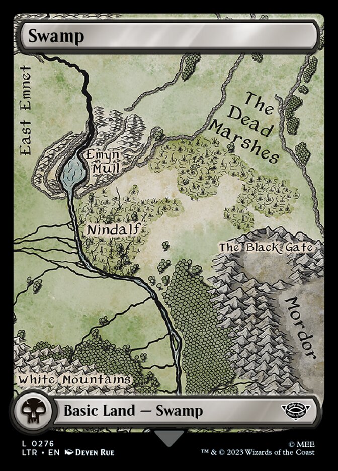 Swamp (Universes Beyond: The Lord of the Rings: Tales of Middle-earth) 