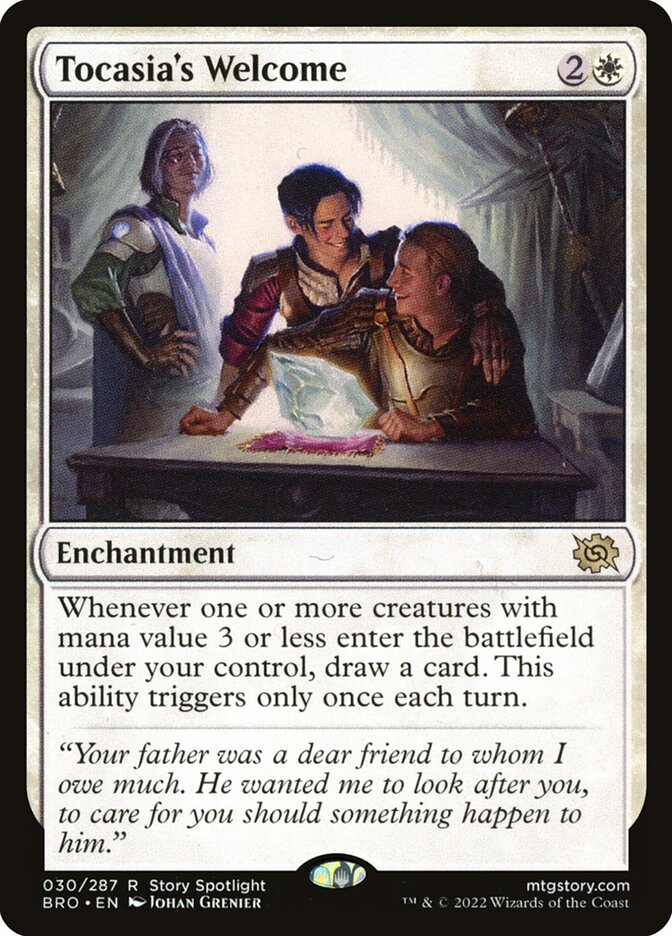 Tocasia's Welcome (The Brothers' War) 