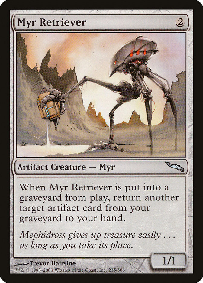 Myr Retriever 215 (Mirrodin) 