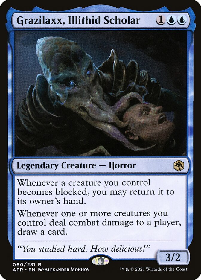 Grazilaxx, Illithid Scholar (Adventures in the Forgotten Realms) 