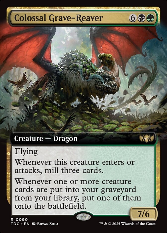 Colossal Grave-Reaver (Commander: Tarkir: Dragonstorm) 
