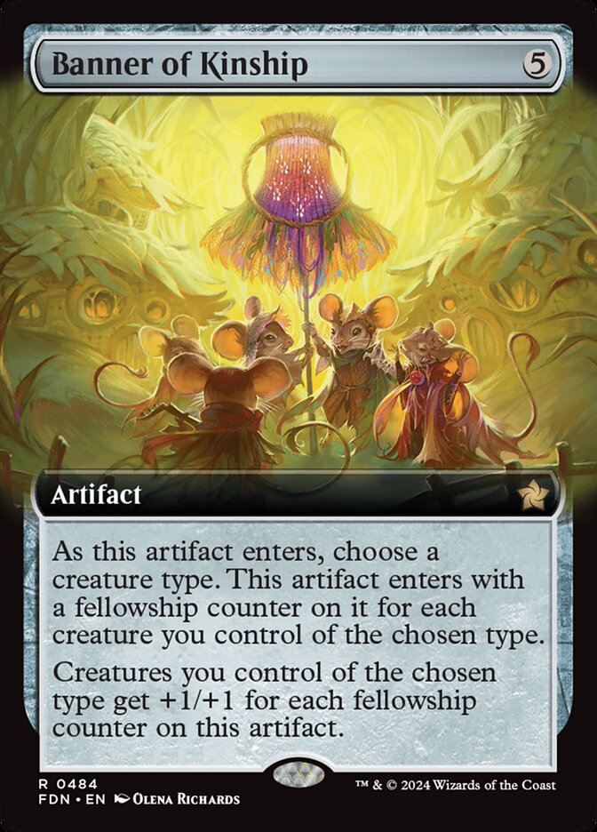 Banner of Kinship (Foundations)  - Foil