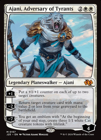 Ajani, Adversary of Tyrants (Foundations Jumpstart) 