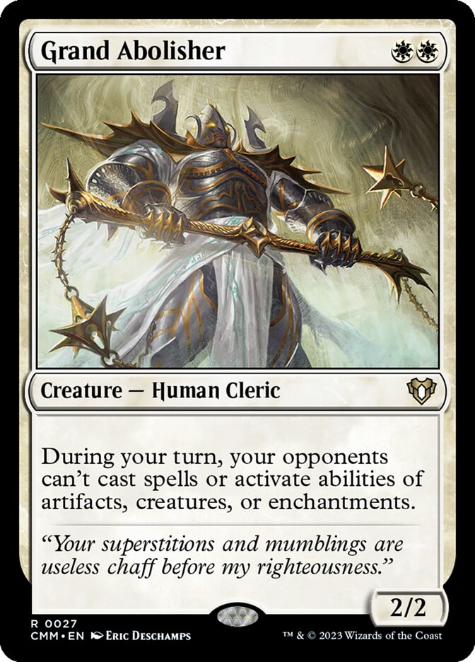 Grand Abolisher 27 (Commander Masters) 