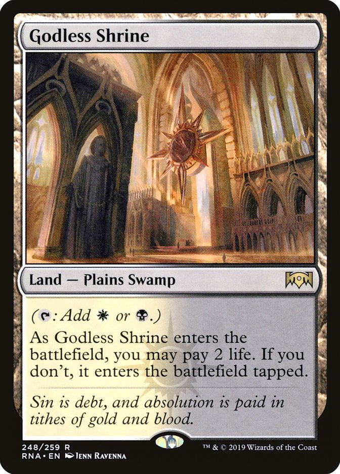 Godless Shrine (Ravnica Allegiance) 
