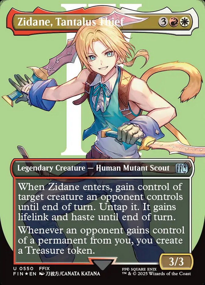 Zidane, Tantalus Thief (FINAL FANTASY)  - Foil