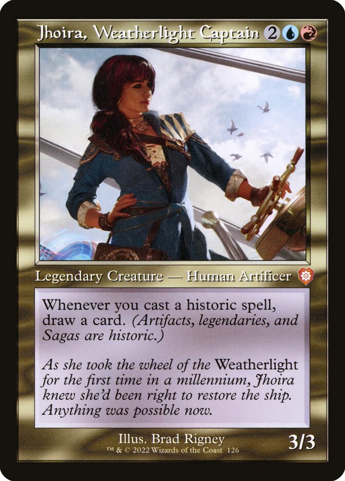 Jhoira, Weatherlight Captain (Commander: The Brothers' War) 