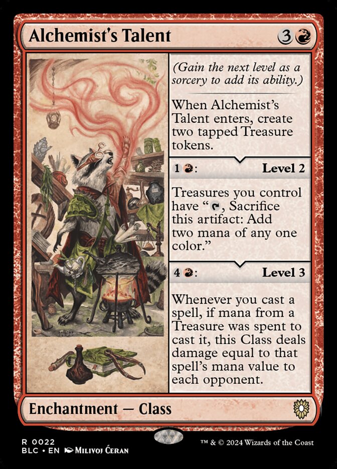 Alchemist's Talent (Commander: Bloomburrow) 