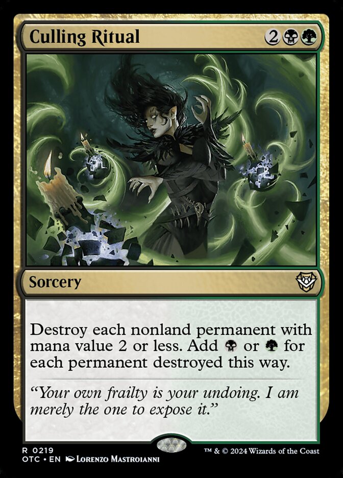 Culling Ritual (Commander: Outlaws of Thunder Junction) 