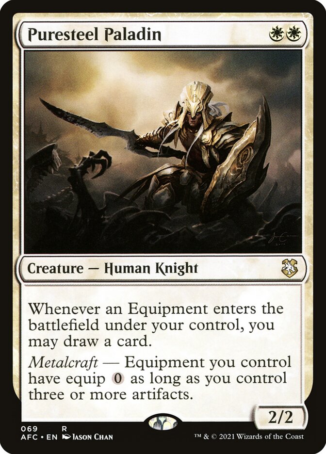 Puresteel Paladin (Commander: Adventures in the Forgotten Realms) 