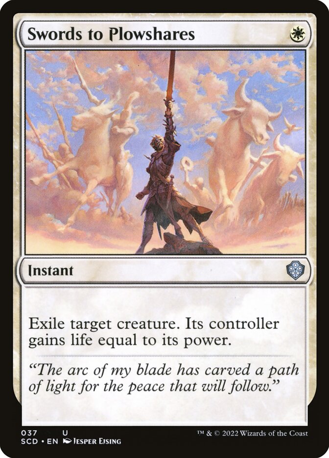 Swords to Plowshares (Starter Commander Decks) 