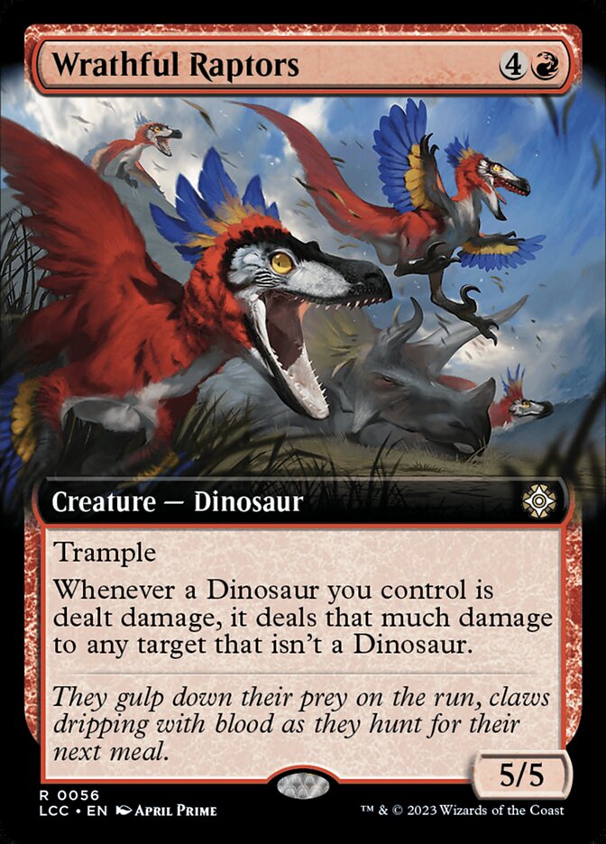 Wrathful Raptors (Commander: The Lost Caverns of Ixalan) 