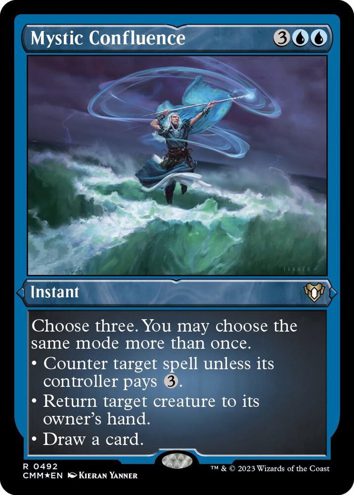 Mystic Confluence 492 (Commander Masters)  - Etched Foil