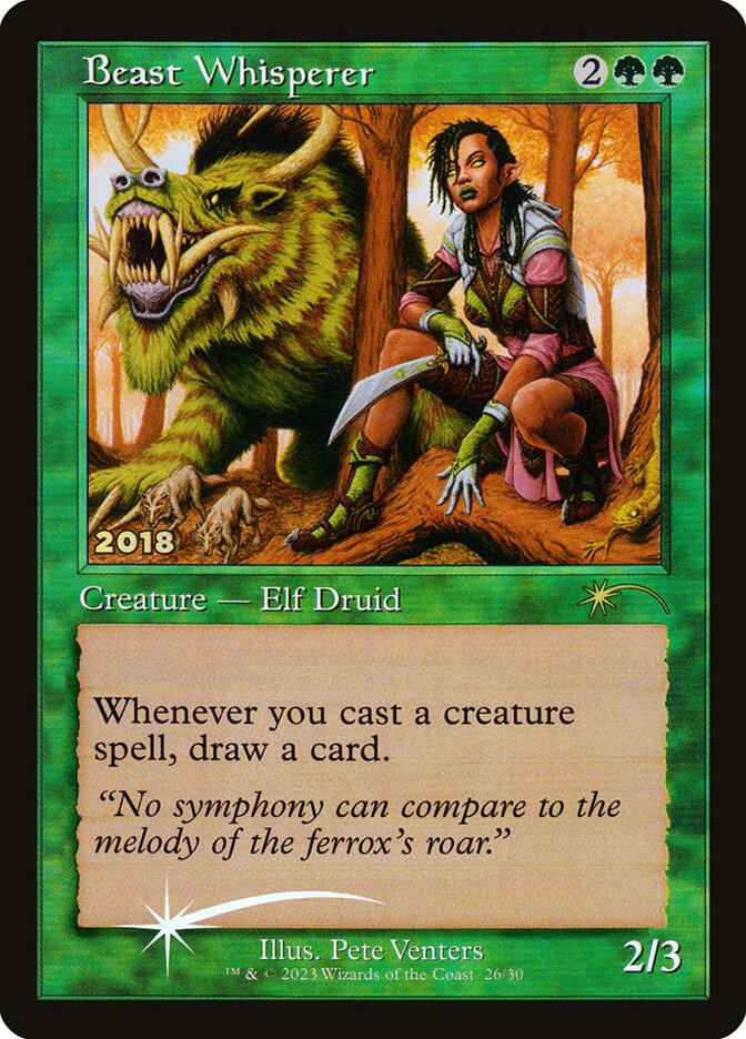 Beast Whisperer (30th Anniversary Promos)  - Foil
