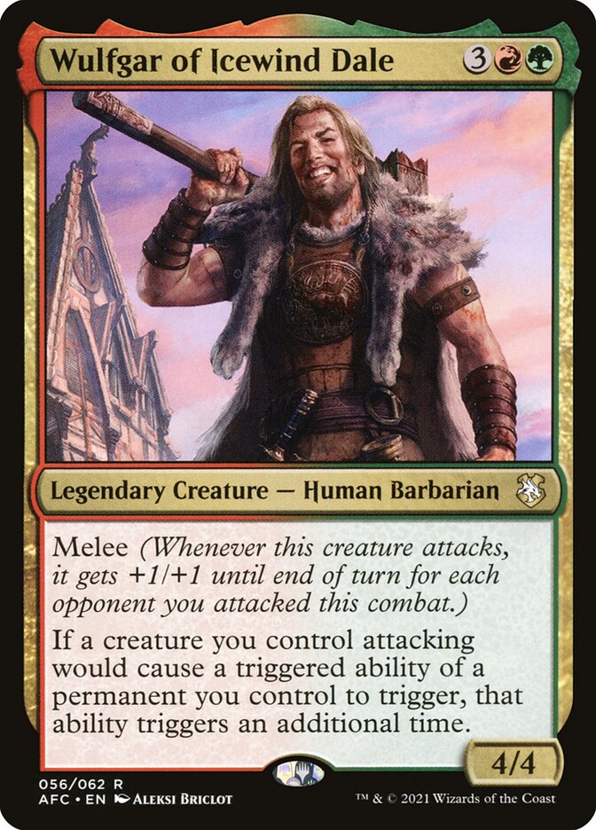 Wulfgar of Icewind Dale (Commander: Adventures in the Forgotten Realms) 