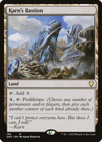 Karn's Bastion (Commander: Phyrexia: All Will Be One) 